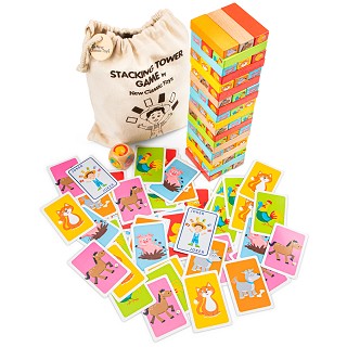Block tower game